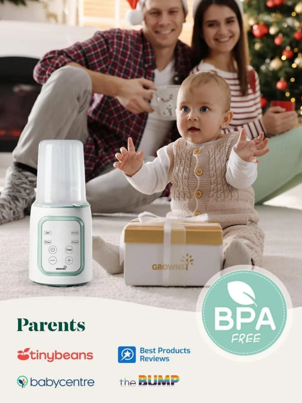 8-in-1 Fast Bottle Warmer with Timer | Even Heating, Safe Material, Multi-Use